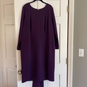 EUC Eloquii purple dress sz 18